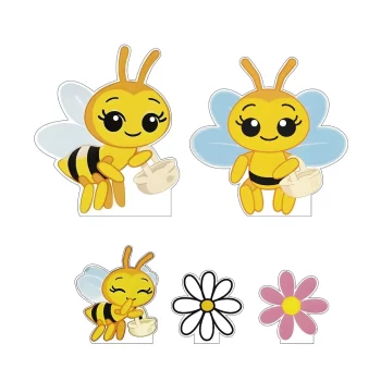 Abejita Chiquitita, Kit de Siluetas Decorativas