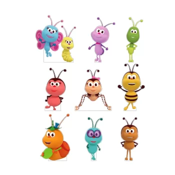 Bichikids, Kit de Siluetas Decorativas