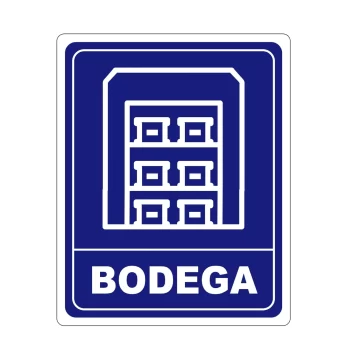 Bodega, Señalamiento Letrero