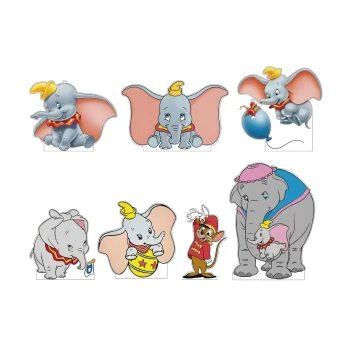Dumbo, Kit de Siluetas Decorativas