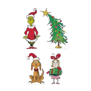 Grinch, Kit de Siluetas Decorativas