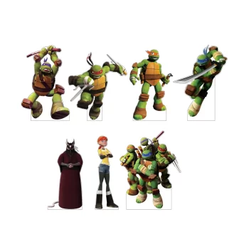 Las Tortugas Ninja, Kit de Siluetas Decorativas