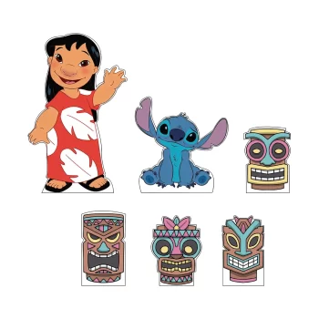 Lilo y Stitch, Kit de Siluetas Decorativas