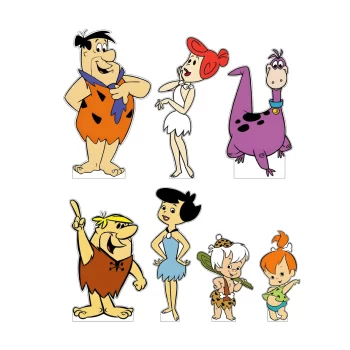 Los Picapiedra, Kit de Siluetas Decorativas