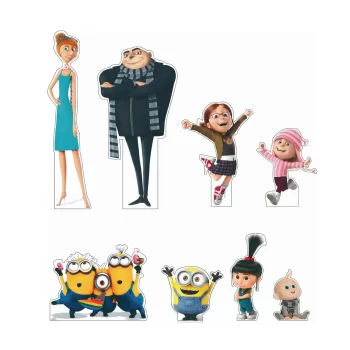 Mi Villano Favorito, Kit de Siluetas Decorativas