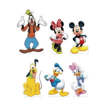 Mickey Mouse y Amigos, Kit de Siluetas Decorativas