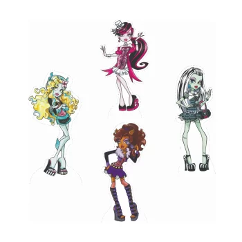 Monster High, Kit de Siluetas Decorativas