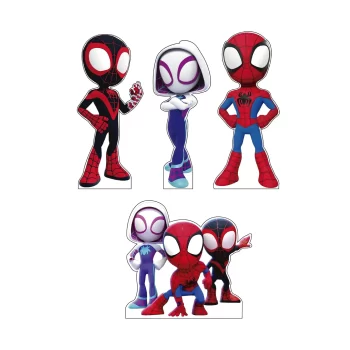 Spidey y Amigos, Kit de Siluetas Decorativas