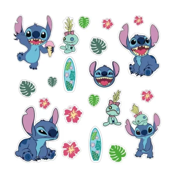 Stitch, Stickers Vinil Decorativo Infantil